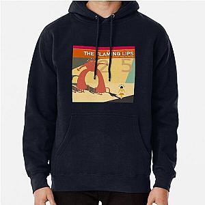 The Flaming Lips Yoshimi Battles the Pink Robots Simplified Album Cover Pullover Hoodie