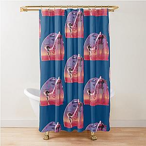 The Flaming Lips Yoshimi Battles The Pink Robots Poster 4 Shower Curtain