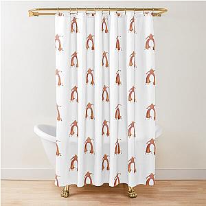The Flaming Lips Pink Robot Classic T-Shirt Shower Curtain