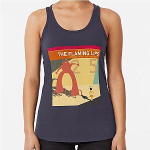 The Flaming Lips Yoshimi Battles the Pink Robots Simplified Album Cover Racerback Tank Top