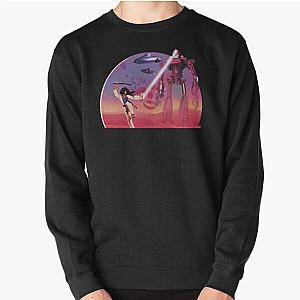 The Flaming Lips Yoshimi Battles the Pink Robots Poster Pullover Sweatshirt