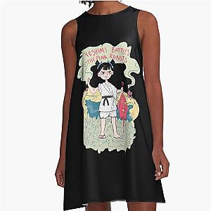 The Flaming Lips Yoshimi Battles The Pink Robots Art A Line Dress