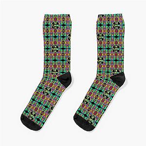 The Flaming Lips Psychedelic Pattern Socks