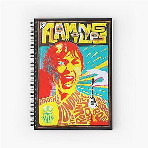 Flaming Lips London Spiral Notebook