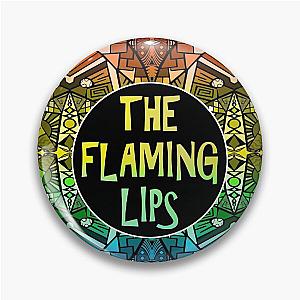 The Flaming Lips Rainbow Pride Pattern Four Pin