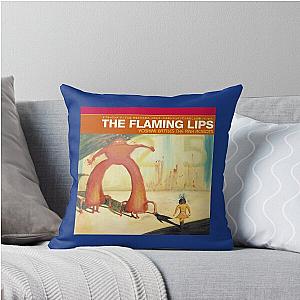 Flaming Lips - Yoshimi Battles Robots Throw Pillow