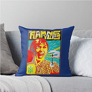 Flaming Lips London Throw Pillow