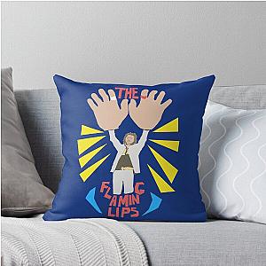 The Flaming Lips BigHands Throw Pillow