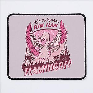 Flamingo Monster Flim Flam Pink Mouse Pad