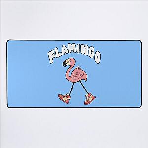 Flamingo Boot Boy Flim Flam Desk Mat