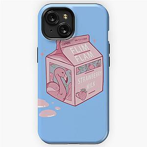 Flim Flam Strawberry Milk Carton iPhone Tough Case