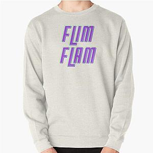 Flamingo Flim Flam Kids Funny Pullover Sweatshirt