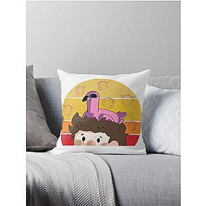 Flim flam kids Throw Pillow