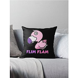 Flim Flam Flim Flam Throw Pillow