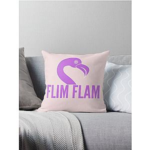 Flim Flam Flim Flam Throw Pillow