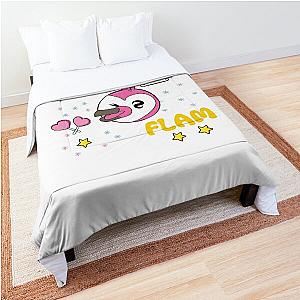 Flim flam flamingo Comforter