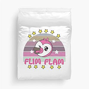 Flim flam flamingo Duvet Cover