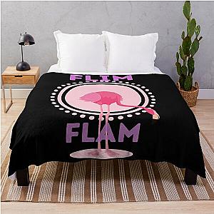 Flim Flam Flim Flam Throw Blanket