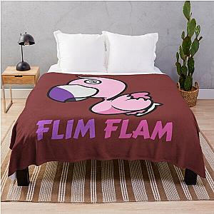 Flim Flam Flim Flam Throw Blanket