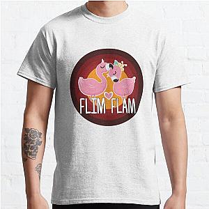  A Cute Flim Flam Flamingo For Kids, Son And Daughter Classic T-Shirt