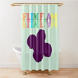 Flim Flam Flim Flam Shower Curtain