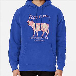 Flim Flam Strawberry Milk Cow Pullover Hoodie