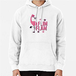 Flim flam flamingo- Funny Flamingo Flim Flam Pullover Hoodie