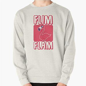 Flim flam flamingo Pullover Sweatshirt