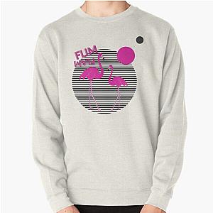 FLIM FLAM Retro Sunset FLAMINGO Pullover Sweatshirt