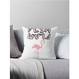 Flamingo Flim Flam Flim Flam Throw Pillow