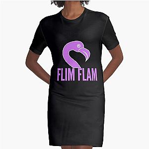 Flim Flam Flim Flam Graphic T-Shirt Dress