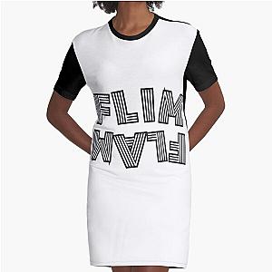 Flim Flam Flimflam Graphic T-Shirt Dress