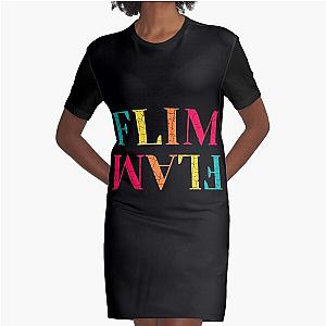 Flim Flam Flimflam Graphic T-Shirt Dress