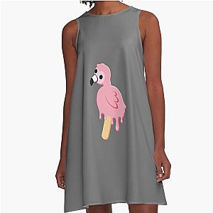 flamingo flim flam A-Line Dress