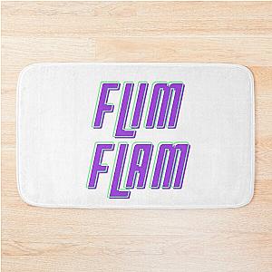 Flamingo Flim Flam Kids Funny Bath Mat