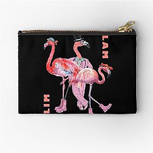 Flim Flam Flamingo Family Design Zipper Pouch