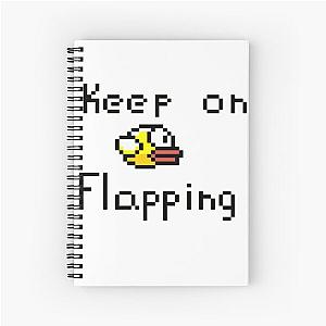 Flappy Bird Spiral Notebook