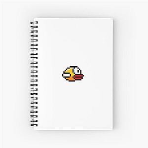 flappy bird character Spiral Notebook