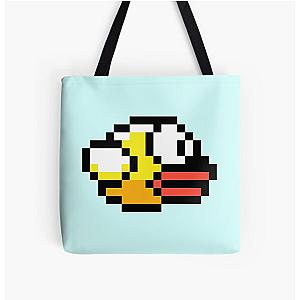 Flappy Bird All Over Print Tote Bag