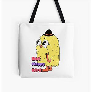 Not Flappy Bird - Fat bird - Cute Bird All Over Print Tote Bag