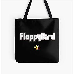 Flappy Bird All Over Print Tote Bag