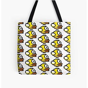 Flappy Bird All Over Print Tote Bag