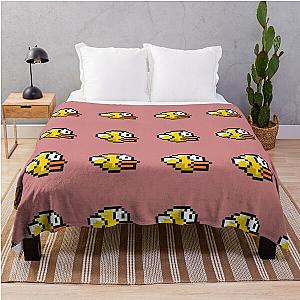 Flappy Bird Throw Blanket