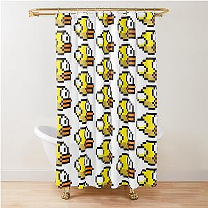 Flappy Bird Shower Curtain