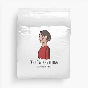 Fleabag - phoebe waller bridge cartoon digital fleabag funny quotes Duvet Cover