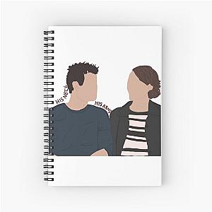 Fleabag and Hot Priest  Spiral Notebook