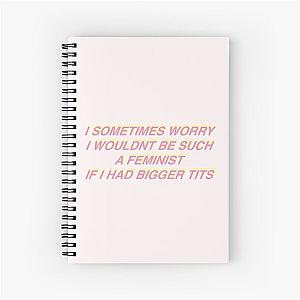 fleabag feminist quote Spiral Notebook