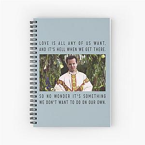 Fleabag Hot Priest Speech Illustration Spiral Notebook