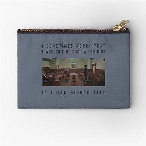 Fleabag I Sometimes Worry Illustration Zipper Pouch