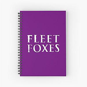 fleet foxes   	 Spiral Notebook